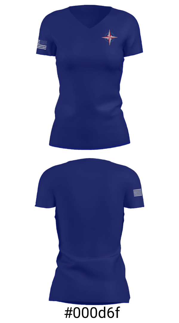 Women's Short Sleeve Vneck Shirt, Argosy Collegiate Charter School, Spirit Store, Teamtime, Team time, sublimation, custom sports apparel, team uniforms, spirit wear, spiritwear, sports uniforms, custom shirts, team store, custom team store, fundraiser sports, apparel fundraiser