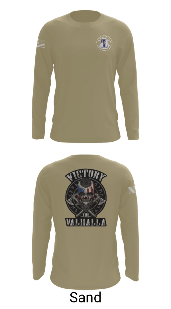 Long Sleeve Performance Shirt, 1-50 infantry battalion, Army, Teamtime, Team time, sublimation, custom sports apparel, team uniforms, spirit wear, spiritwear, sports uniforms, custom shirts, team store, custom team store, fundraiser sports, apparel fundraiser