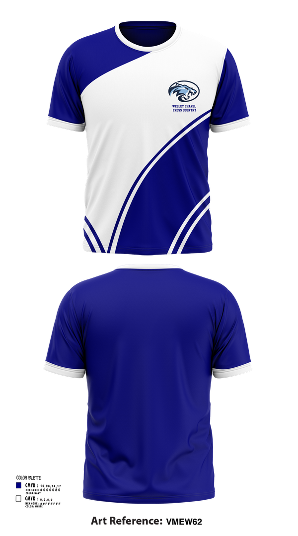Short Sleeve Performance Shirt, Wesley Chapel Cross Country, Cross Country, Teamtime, Team time, sublimation, custom sports apparel, team uniforms, spirit wear, spiritwear, sports uniforms, custom shirts, team store, custom team store, fundraiser sports, apparel fundraiser
