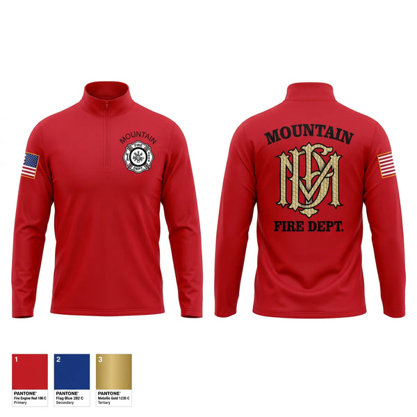 Windbreaker, Mountain Fire Department, Fire Department, Teamtime, Team time, sublimation, custom sports apparel, team uniforms, spirit wear, spiritwear, sports uniforms, custom shirts, team store, custom team store, fundraiser sports, apparel fundraiser