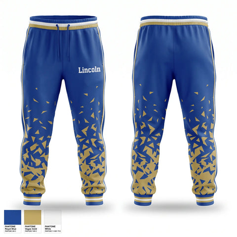 Sweatpants, LINCOLN AJROTC, Army, Teamtime, Team time, sublimation, custom sports apparel, team uniforms, spirit wear, spiritwear, sports uniforms, custom shirts, team store, custom team store, fundraiser sports, apparel fundraiser