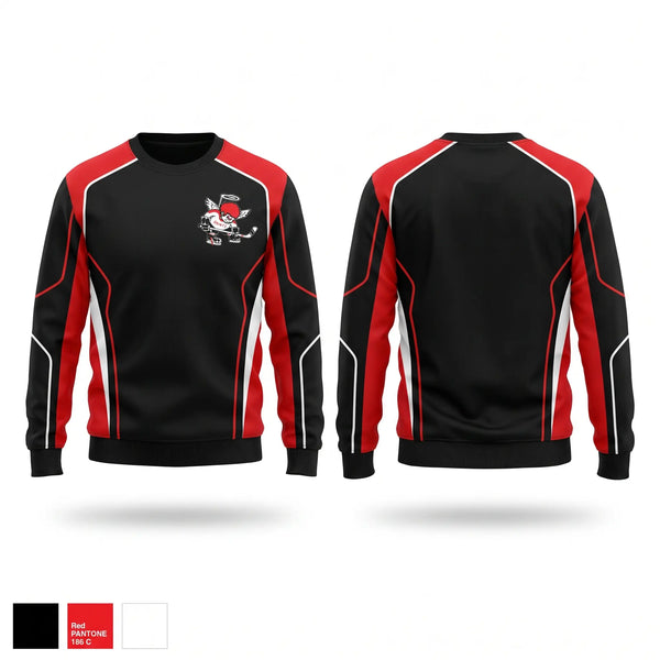 Crew Neck Sweatshirt, Tri County Saints, Ice Hockey, Teamtime, Team time, sublimation, custom sports apparel, team uniforms, spirit wear, spiritwear, sports uniforms, custom shirts, team store, custom team store, fundraiser sports, apparel fundraiser