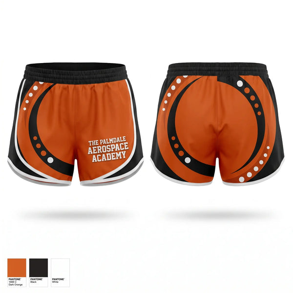 Womens Shorts, The Palmdale Aerospace Academy, Men's Basketball, Teamtime, Team time, sublimation, custom sports apparel, team uniforms, spirit wear, spiritwear, sports uniforms, custom shirts, team store, custom team store, fundraiser sports, apparel fundraiser