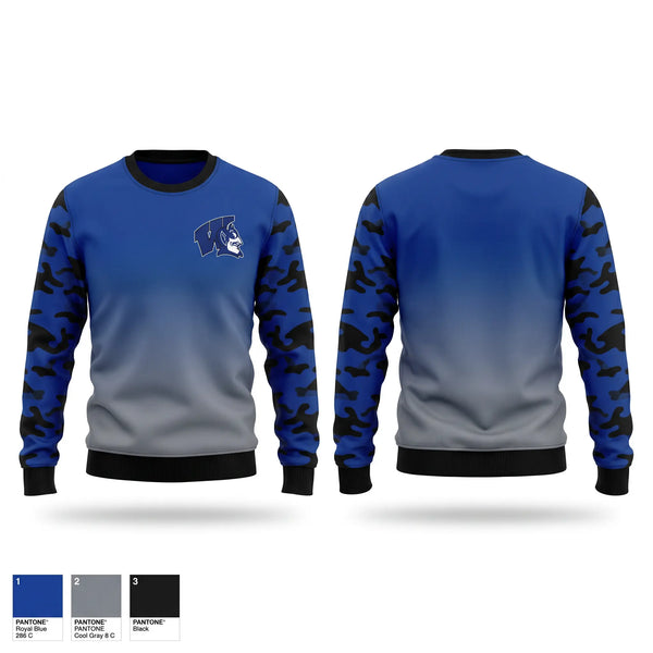 Crew Neck Sweatshirt, Wayne Community High School Wrestling, Wrestling, Teamtime, Team time, sublimation, custom sports apparel, team uniforms, spirit wear, spiritwear, sports uniforms, custom shirts, team store, custom team store, fundraiser sports, apparel fundraiser