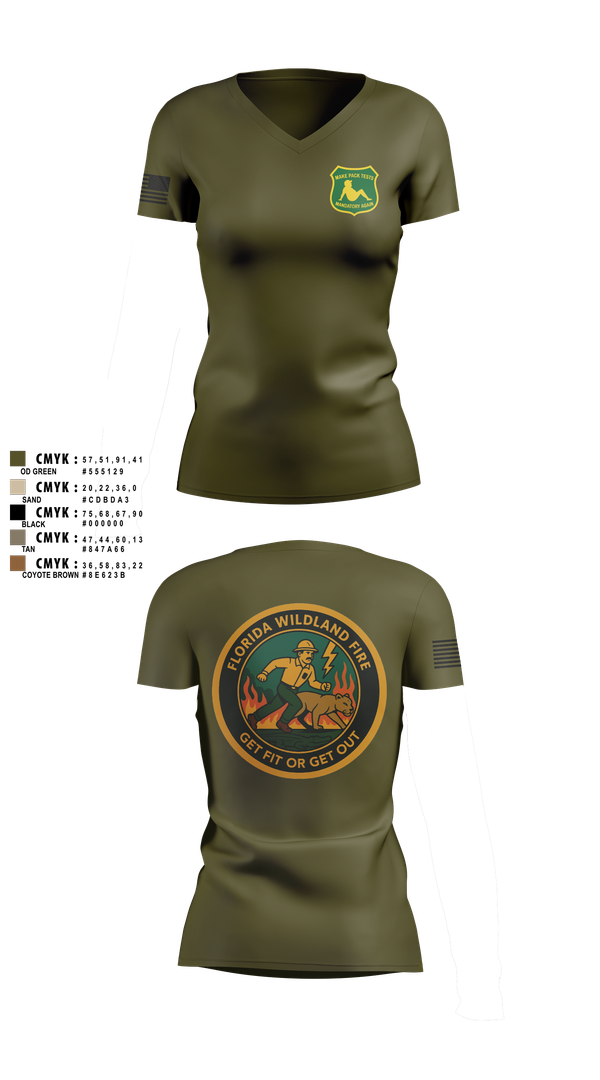 Womens Short Sleeve Vneck Shirt, Florida, , Teamtime, Team time, sublimation, custom sports apparel, team uniforms, spirit wear, spiritwear, sports uniforms, custom shirts, team store, custom team store, fundraiser sports, apparel fundraiser