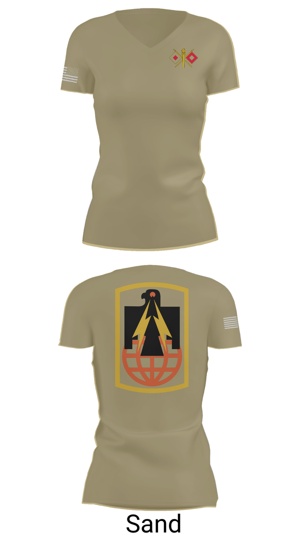 Womens Short Sleeve Vneck Shirt, 57th ESB, , Teamtime, Team time, sublimation, custom sports apparel, team uniforms, spirit wear, spiritwear, sports uniforms, custom shirts, team store, custom team store, fundraiser sports, apparel fundraiser