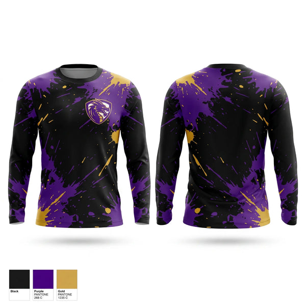 Long Sleeve Performance Shirt, Woodland Dragons, Cheer, Teamtime, Team time, sublimation, custom sports apparel, team uniforms, spirit wear, spiritwear, sports uniforms, custom shirts, team store, custom team store, fundraiser sports, apparel fundraiser