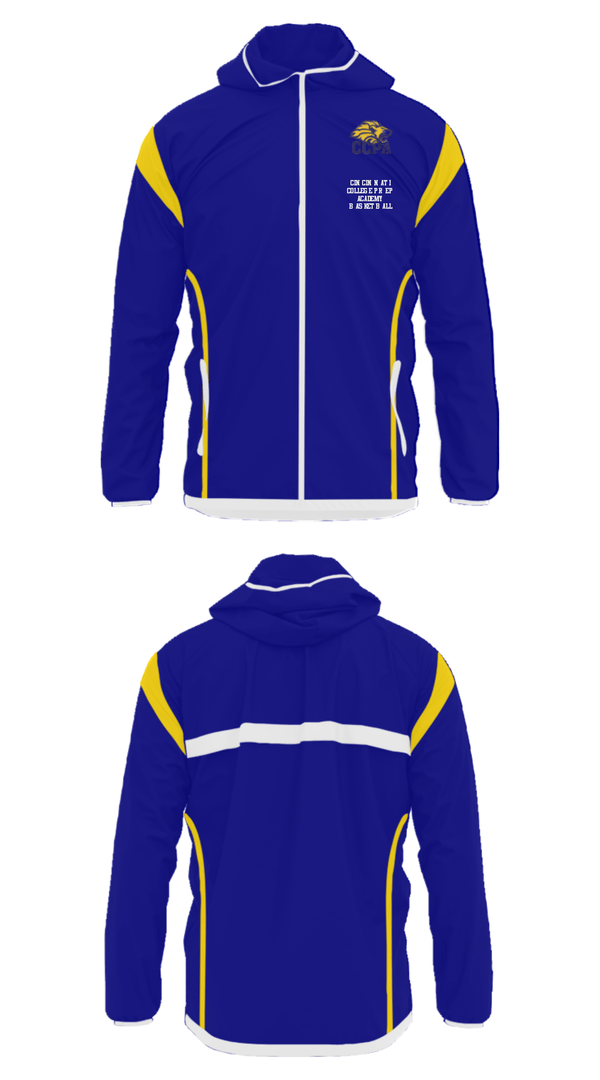 Windbreaker, Cincinnati College Prep Academy Basketball, Women's Basketball, Teamtime, Team time, sublimation, custom sports apparel, team uniforms, spirit wear, spiritwear, sports uniforms, custom shirts, team store, custom team store, fundraiser sports, apparel fundraiser
