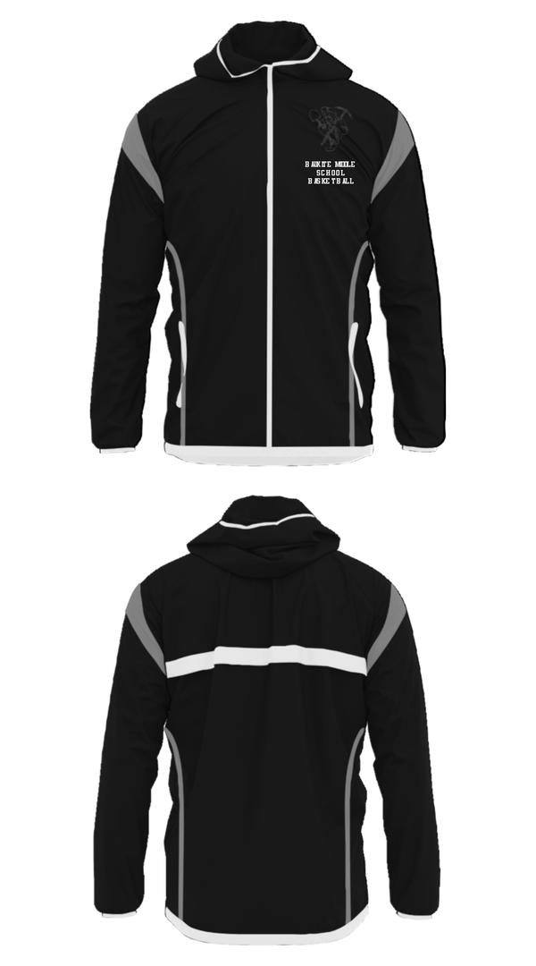 Windbreaker, Bauxite Middle School Basketball, Men's Basketball, Teamtime, Team time, sublimation, custom sports apparel, team uniforms, spirit wear, spiritwear, sports uniforms, custom shirts, team store, custom team store, fundraiser sports, apparel fundraiser