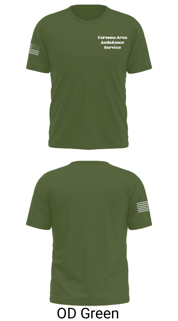 Short Sleeve Performance Shirt, Corunna Area Ambulance Service, Fire Department, Teamtime, Team time, sublimation, custom sports apparel, team uniforms, spirit wear, spiritwear, sports uniforms, custom shirts, team store, custom team store, fundraiser sports, apparel fundraiser