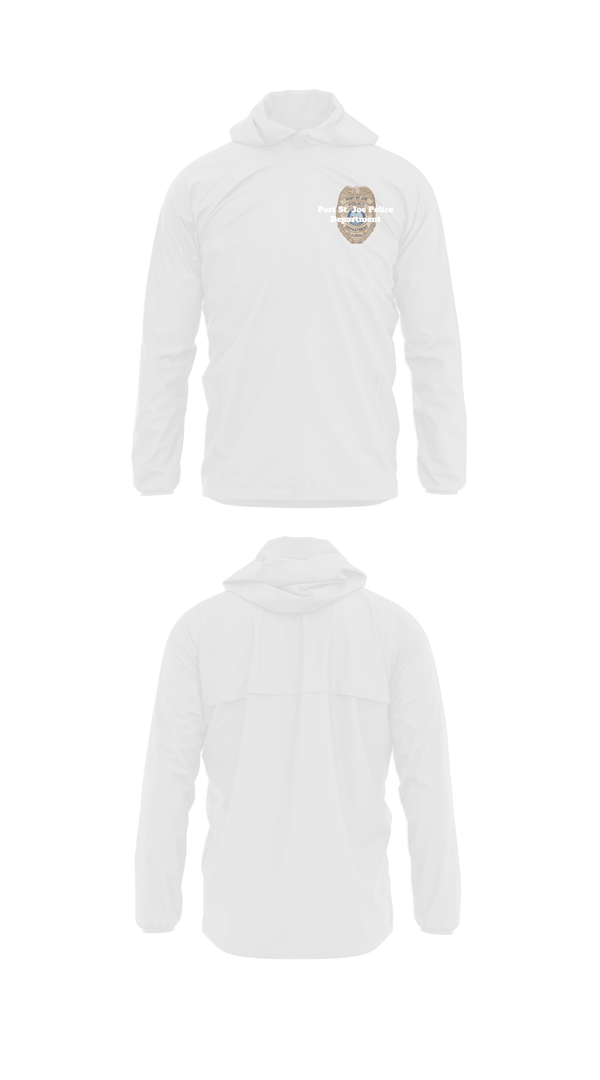 Windbreaker, Port St. Joe Police Department, Police, Teamtime, Team time, sublimation, custom sports apparel, team uniforms, spirit wear, spiritwear, sports uniforms, custom shirts, team store, custom team store, fundraiser sports, apparel fundraiser