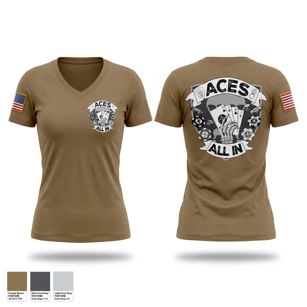 Womens Short Sleeve Vneck Shirt, 82nd ADSB, Army, Teamtime, Team time, sublimation, custom sports apparel, team uniforms, spirit wear, spiritwear, sports uniforms, custom shirts, team store, custom team store, fundraiser sports, apparel fundraiser