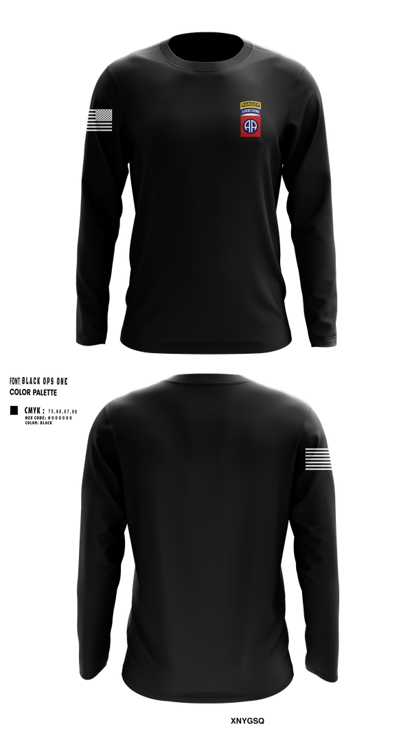 Long Sleeve Performance Shirt, 82nd airborne Division, , Teamtime, Team time, sublimation, custom sports apparel, team uniforms, spirit wear, spiritwear, sports uniforms, custom shirts, team store, custom team store, fundraiser sports, apparel fundraiser