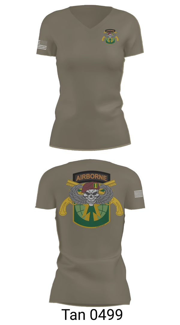 Womens Short Sleeve Vneck Shirt, 16th Military Police Brigade, , Teamtime, Team time, sublimation, custom sports apparel, team uniforms, spirit wear, spiritwear, sports uniforms, custom shirts, team store, custom team store, fundraiser sports, apparel fundraiser