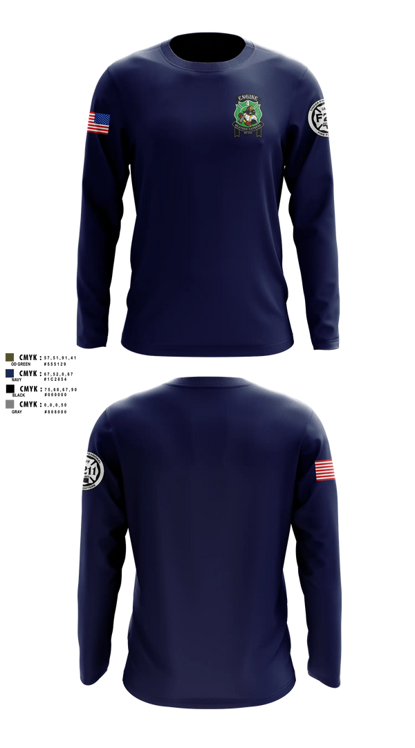 Long Sleeve Performance Shirt, 179 HHC Medics, National Guard, Teamtime, Team time, sublimation, custom sports apparel, team uniforms, spirit wear, spiritwear, sports uniforms, custom shirts, team store, custom team store, fundraiser sports, apparel fundraiser
