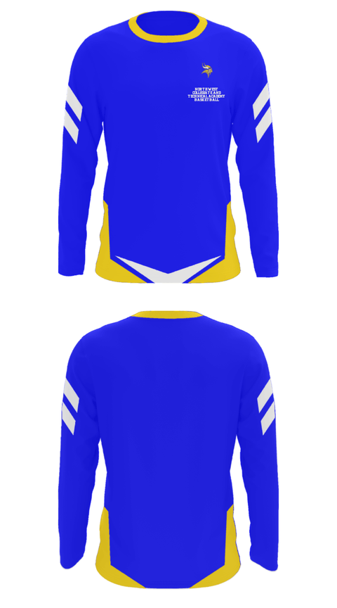 Long Sleeve Performance Shirt, Northwest Collegiate And Technical Academy Basketball, Women's Basketball, Teamtime, Team time, sublimation, custom sports apparel, team uniforms, spirit wear, spiritwear, sports uniforms, custom shirts, team store, custom team store, fundraiser sports, apparel fundraiser