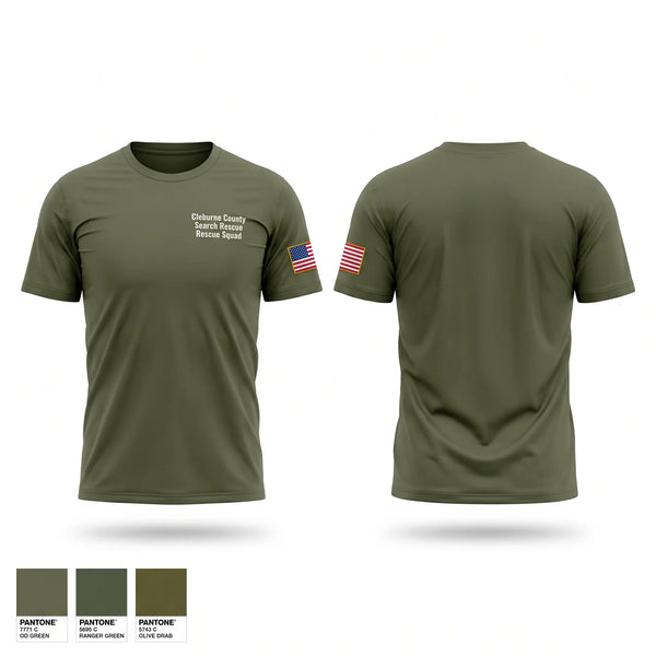 Short Sleeve Performance Shirt, Cleburne County Search & Rescue Rescue Squad, EMS/EMT, Teamtime, Team time, sublimation, custom sports apparel, team uniforms, spirit wear, spiritwear, sports uniforms, custom shirts, team store, custom team store, fundraiser sports, apparel fundraiser