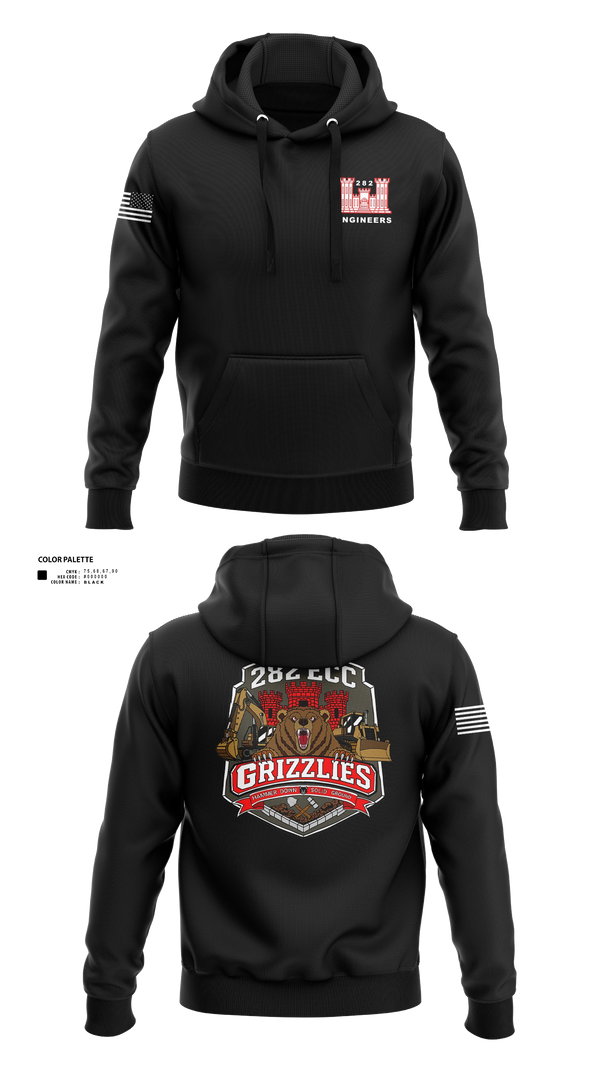 Hoodie, 282 ECC, Army, Teamtime, Team time, sublimation, custom sports apparel, team uniforms, spirit wear, spiritwear, sports uniforms, custom shirts, team store, custom team store, fundraiser sports, apparel fundraiser