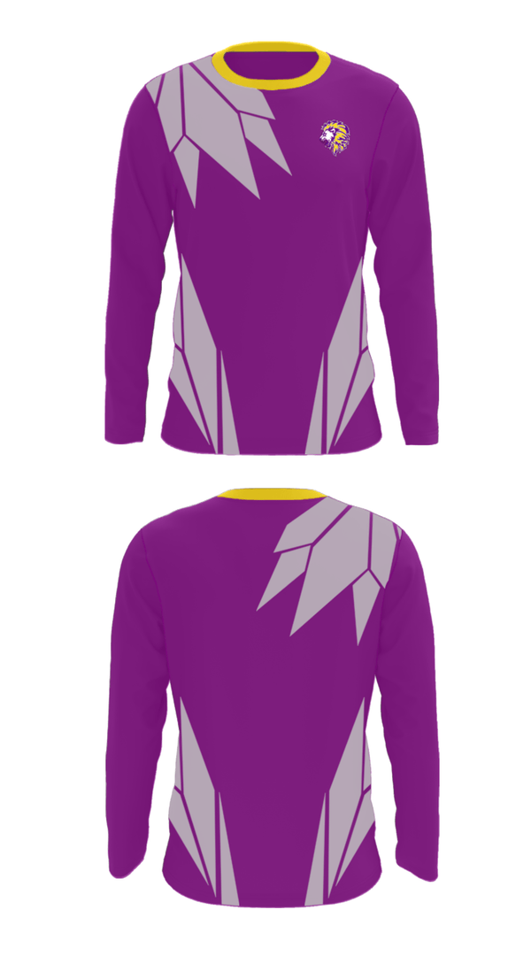 Long Sleeve Performance Shirt, Tallwood High School Basketball, Men's Basketball, Teamtime, Team time, sublimation, custom sports apparel, team uniforms, spirit wear, spiritwear, sports uniforms, custom shirts, team store, custom team store, fundraiser sports, apparel fundraiser