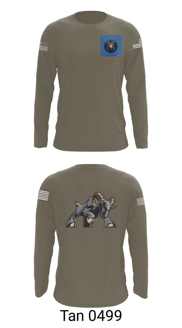 Long Sleeve Performance Shirt, , Army, Teamtime, Team time, sublimation, custom sports apparel, team uniforms, spirit wear, spiritwear, sports uniforms, custom shirts, team store, custom team store, fundraiser sports, apparel fundraiser