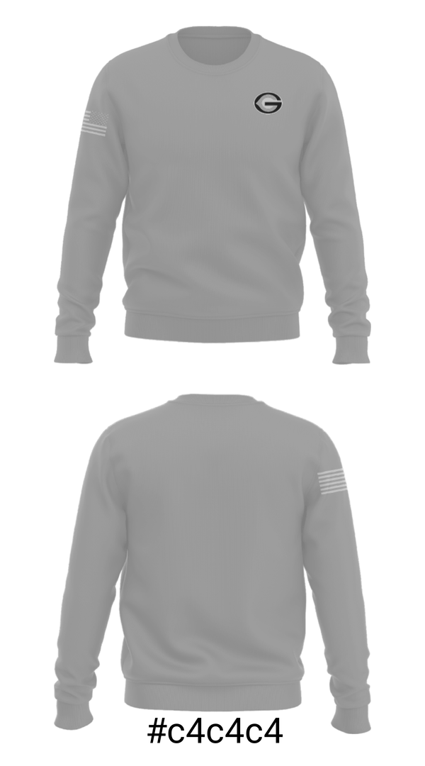 Crew Neck Sweatshirt, Granville Central High School Basketball, Men's Basketball, Teamtime, Team time, sublimation, custom sports apparel, team uniforms, spirit wear, spiritwear, sports uniforms, custom shirts, team store, custom team store, fundraiser sports, apparel fundraiser