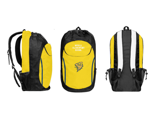 Gear Bag, Medill Elementary School, Spirit Store, Teamtime, Team time, sublimation, custom sports apparel, team uniforms, spirit wear, spiritwear, sports uniforms, custom shirts, team store, custom team store, fundraiser sports, apparel fundraiser