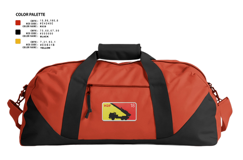 Duffle Bag, H2F STORM, Army, Teamtime, Team time, sublimation, custom sports apparel, team uniforms, spirit wear, spiritwear, sports uniforms, custom shirts, team store, custom team store, fundraiser sports, apparel fundraiser