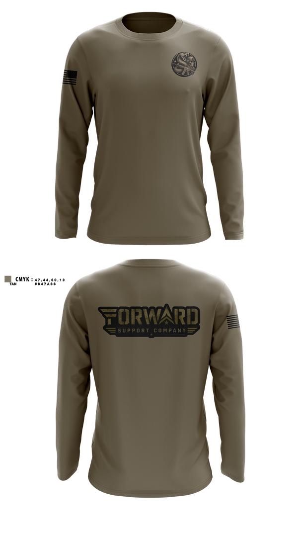 Long Sleeve Performance Shirt, E.Co 250th BSB, Army, Teamtime, Team time, sublimation, custom sports apparel, team uniforms, spirit wear, spiritwear, sports uniforms, custom shirts, team store, custom team store, fundraiser sports, apparel fundraiser