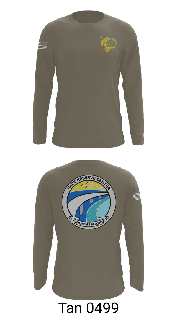 Long Sleeve Performance Shirt, NRC North Island, Navy, Teamtime, Team time, sublimation, custom sports apparel, team uniforms, spirit wear, spiritwear, sports uniforms, custom shirts, team store, custom team store, fundraiser sports, apparel fundraiser