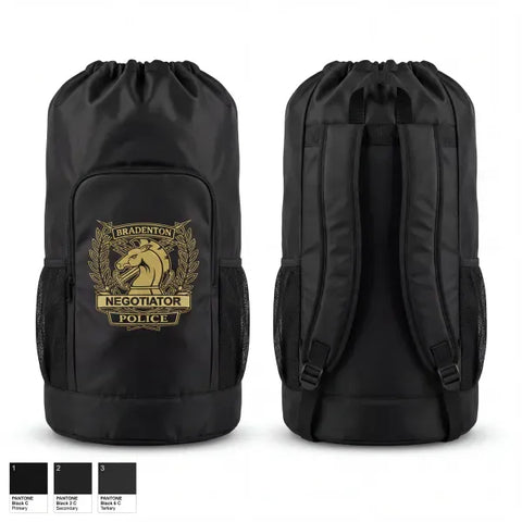 Gear Bag, Bradenton HNT, Police, Teamtime, Team time, sublimation, custom sports apparel, team uniforms, spirit wear, spiritwear, sports uniforms, custom shirts, team store, custom team store, fundraiser sports, apparel fundraiser
