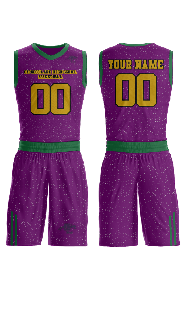 Womens Reversible Basketball Jersey, Cypress Lake High School Basketball, Women's Basketball, Teamtime, Team time, sublimation, custom sports apparel, team uniforms, spirit wear, spiritwear, sports uniforms, custom shirts, team store, custom team store, fundraiser sports, apparel fundraiser