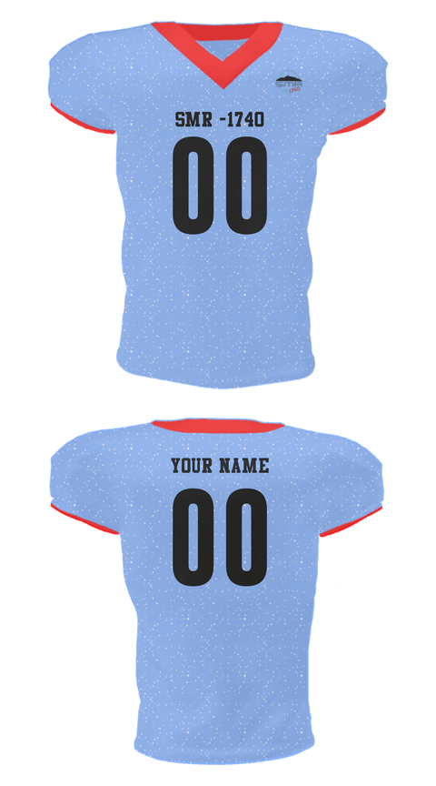Football Jersey, SMR -1740, Football, Teamtime, Team time, sublimation, custom sports apparel, team uniforms, spirit wear, spiritwear, sports uniforms, custom shirts, team store, custom team store, fundraiser sports, apparel fundraiser