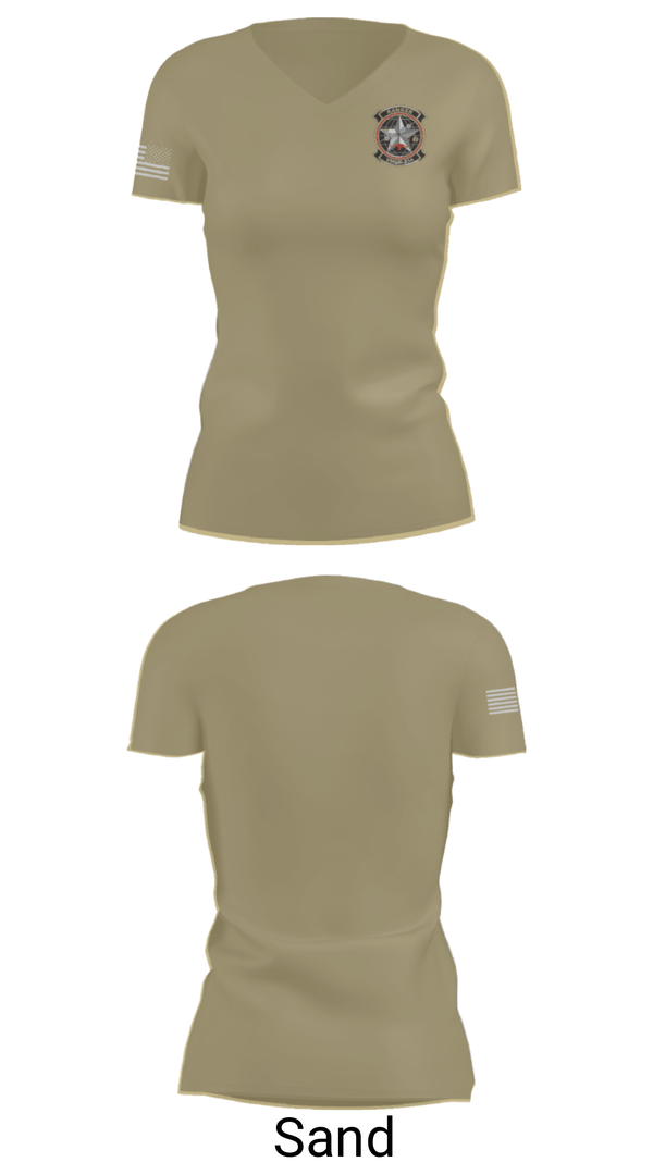 Women's Short Sleeve Vneck Shirt, VMGR-234, Marines, Teamtime, Team time, sublimation, custom sports apparel, team uniforms, spirit wear, spiritwear, sports uniforms, custom shirts, team store, custom team store, fundraiser sports, apparel fundraiser