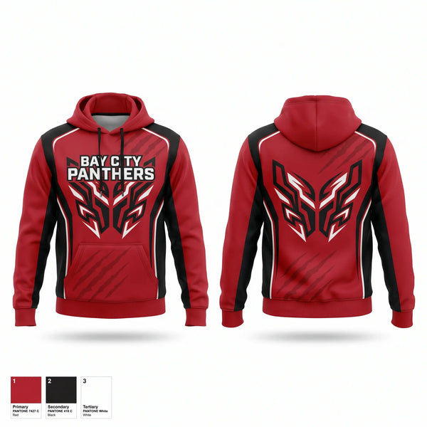 Hoodie, Bay city panthers, Softball, Teamtime, Team time, sublimation, custom sports apparel, team uniforms, spirit wear, spiritwear, sports uniforms, custom shirts, team store, custom team store, fundraiser sports, apparel fundraiser