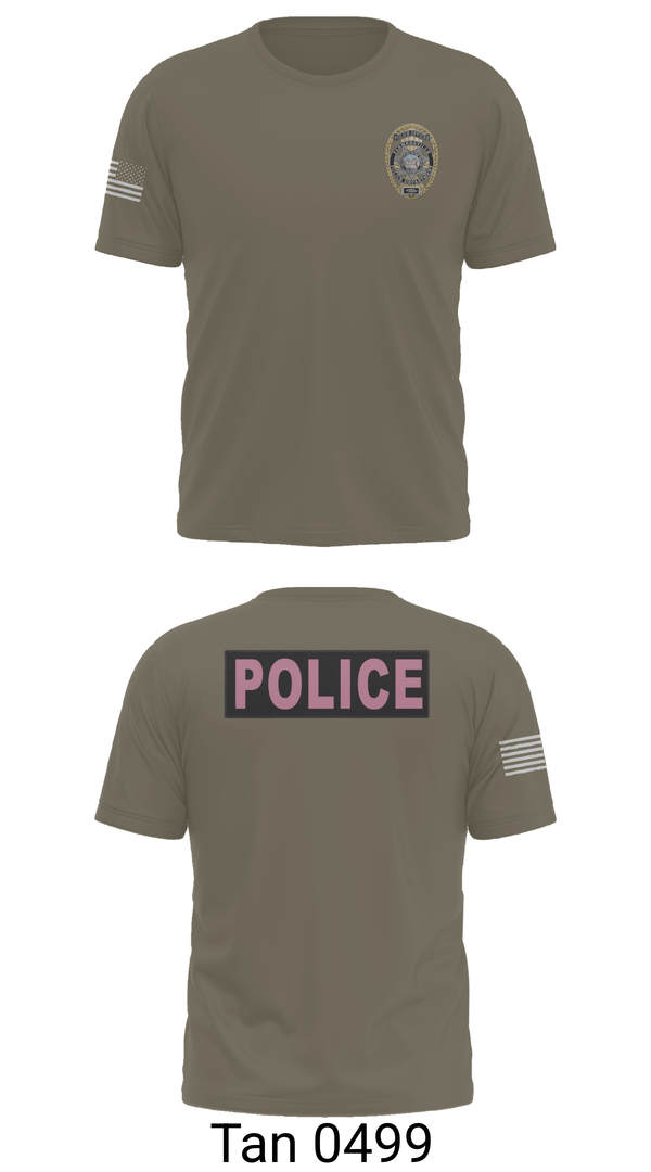 Old School Cotton Feel Shirt, Farmersville PD, Police, Teamtime, Team time, sublimation, custom sports apparel, team uniforms, spirit wear, spiritwear, sports uniforms, custom shirts, team store, custom team store, fundraiser sports, apparel fundraiser