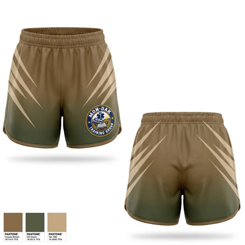 Womens Shorts, Mon-Dak Training Group, , Teamtime, Team time, sublimation, custom sports apparel, team uniforms, spirit wear, spiritwear, sports uniforms, custom shirts, team store, custom team store, fundraiser sports, apparel fundraiser