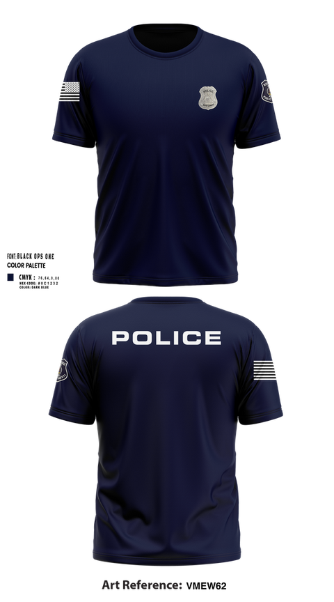 Short Sleeve Performance Shirt, RRPD, Police, Teamtime, Team time, sublimation, custom sports apparel, team uniforms, spirit wear, spiritwear, sports uniforms, custom shirts, team store, custom team store, fundraiser sports, apparel fundraiser