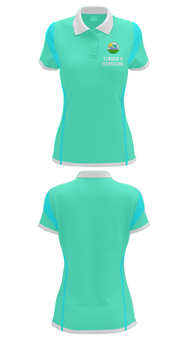 Women's Short Sleeve Performance Polo, Tinoco’s Services, , Teamtime, Team time, sublimation, custom sports apparel, team uniforms, spirit wear, spiritwear, sports uniforms, custom shirts, team store, custom team store, fundraiser sports, apparel fundraiser