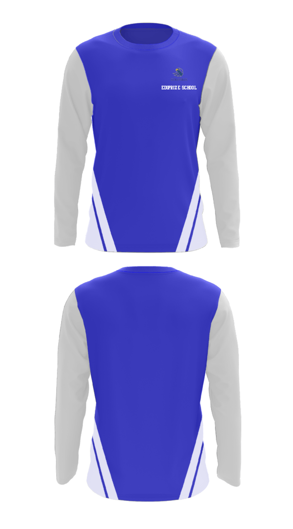 Long Sleeve Performance Shirt, Eduprize School, Spirit Store, Teamtime, Team time, sublimation, custom sports apparel, team uniforms, spirit wear, spiritwear, sports uniforms, custom shirts, team store, custom team store, fundraiser sports, apparel fundraiser