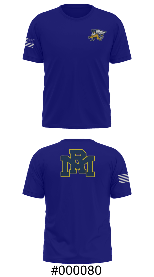 Short Sleeve Performance Shirt, Rocky Mount High School Basketball, Men's Basketball, Teamtime, Team time, sublimation, custom sports apparel, team uniforms, spirit wear, spiritwear, sports uniforms, custom shirts, team store, custom team store, fundraiser sports, apparel fundraiser