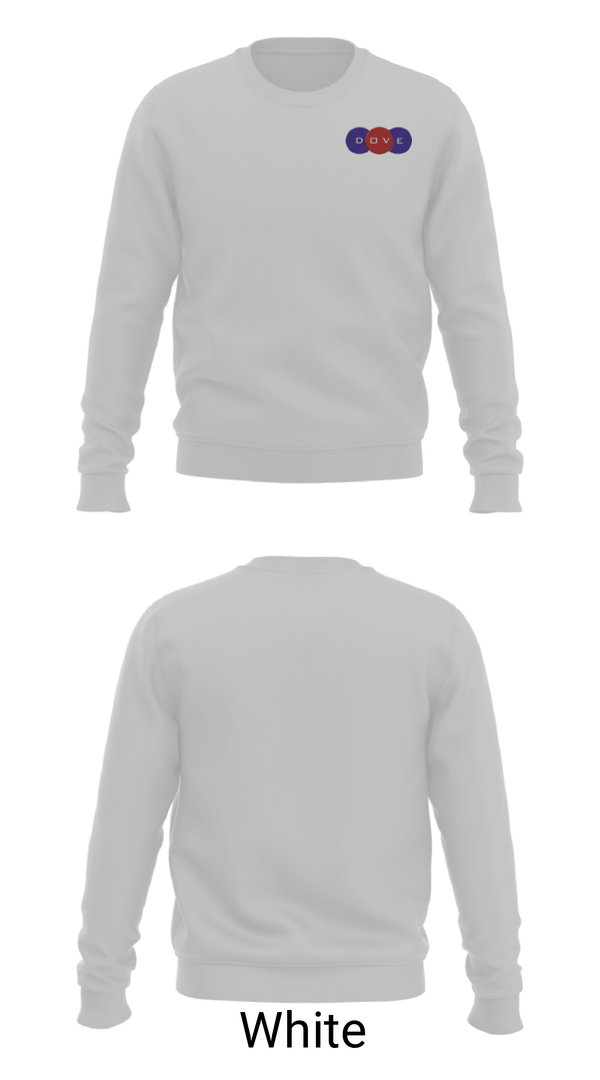 Crew Neck Sweatshirt, Dove Science Academy Middle School-OKC, Spirit Store, Teamtime, Team time, sublimation, custom sports apparel, team uniforms, spirit wear, spiritwear, sports uniforms, custom shirts, team store, custom team store, fundraiser sports, apparel fundraiser