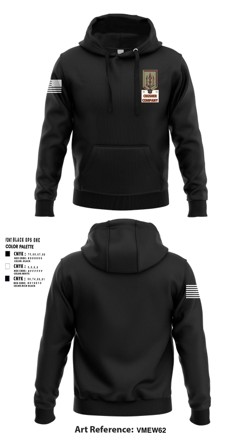 Hoodie, Crusher Company, Army, Teamtime, Team time, sublimation, custom sports apparel, team uniforms, spirit wear, spiritwear, sports uniforms, custom shirts, team store, custom team store, fundraiser sports, apparel fundraiser