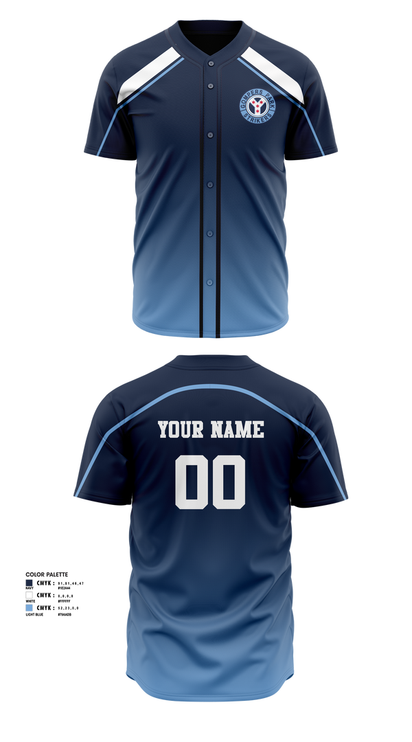 Full Button Baseball Jersey, Sports Connection Soccer, , Teamtime, Team time, sublimation, custom sports apparel, team uniforms, spirit wear, spiritwear, sports uniforms, custom shirts, team store, custom team store, fundraiser sports, apparel fundraiser