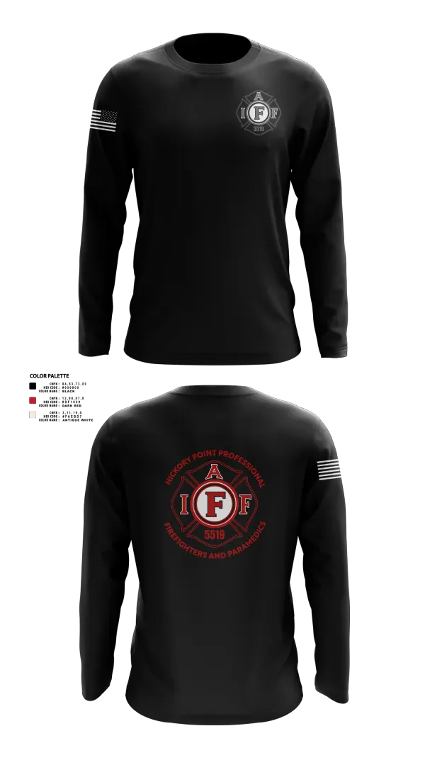 Long Sleeve Performance Shirt, Local 5519, Fire Department, Teamtime, Team time, sublimation, custom sports apparel, team uniforms, spirit wear, spiritwear, sports uniforms, custom shirts, team store, custom team store, fundraiser sports, apparel fundraiser