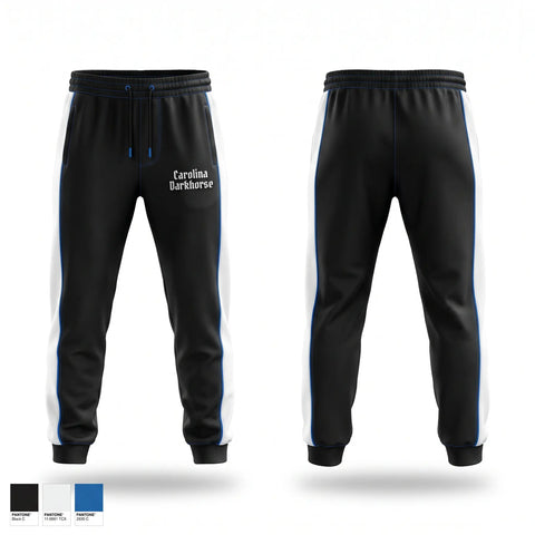 Sweatpants, Carolina Darkhorse, Baseball, Teamtime, Team time, sublimation, custom sports apparel, team uniforms, spirit wear, spiritwear, sports uniforms, custom shirts, team store, custom team store, fundraiser sports, apparel fundraiser