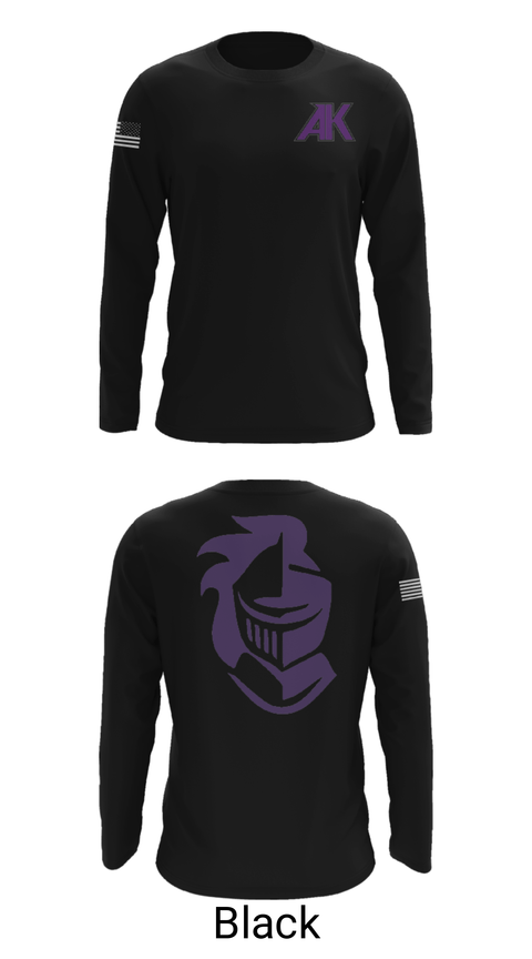 Long Sleeve Performance Shirt, Ardrey Kell High School Swimming, Swimming, Teamtime, Team time, sublimation, custom sports apparel, team uniforms, spirit wear, spiritwear, sports uniforms, custom shirts, team store, custom team store, fundraiser sports, apparel fundraiser