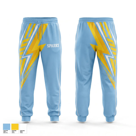 Sweatpants, Sparks, Softball, Teamtime, Team time, sublimation, custom sports apparel, team uniforms, spirit wear, spiritwear, sports uniforms, custom shirts, team store, custom team store, fundraiser sports, apparel fundraiser