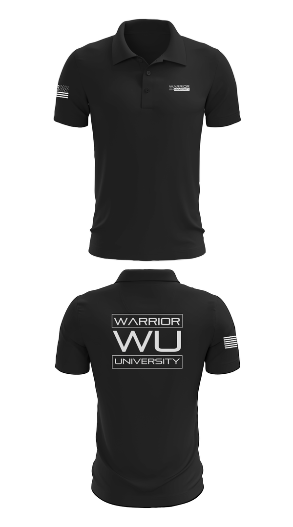 Short Sleeve Performance Polo, Warrior University, , Teamtime, Team time, sublimation, custom sports apparel, team uniforms, spirit wear, spiritwear, sports uniforms, custom shirts, team store, custom team store, fundraiser sports, apparel fundraiser