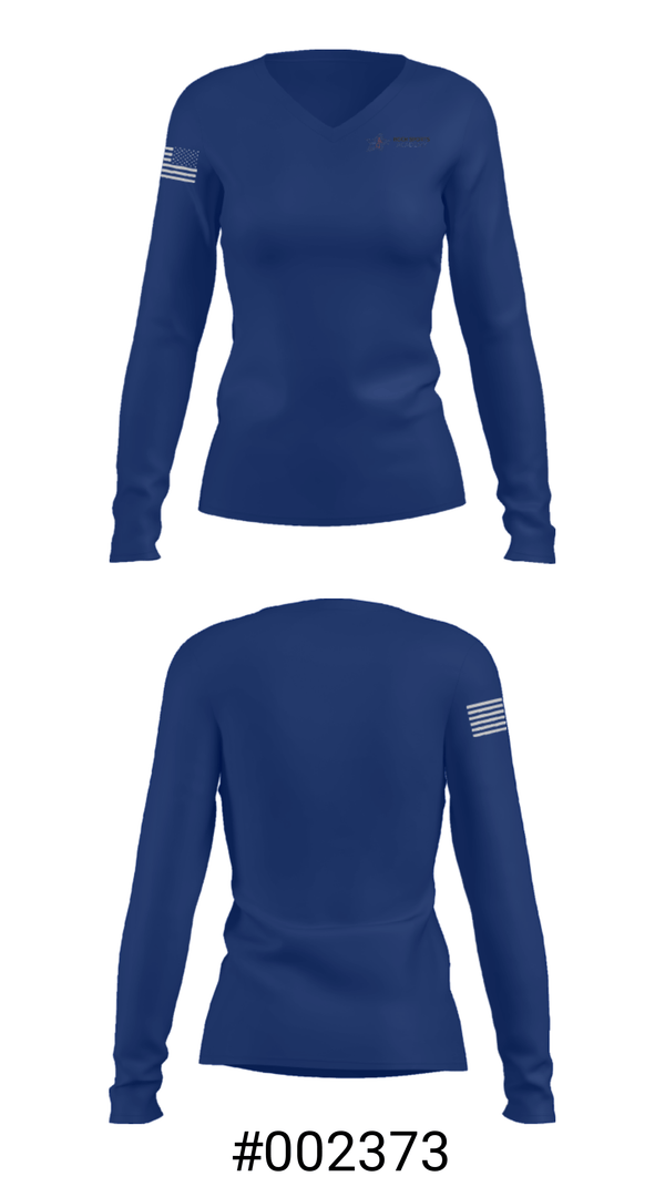 Women's Long Sleeve Vneck Shirt, Rock Sports Academy, Men's Basketball, Teamtime, Team time, sublimation, custom sports apparel, team uniforms, spirit wear, spiritwear, sports uniforms, custom shirts, team store, custom team store, fundraiser sports, apparel fundraiser