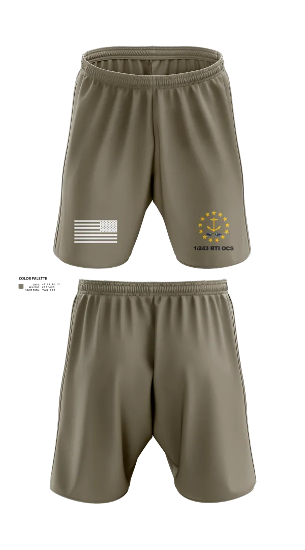Athletic Shorts With Pockets, 1/243 RTI OCS, , Teamtime, Team time, sublimation, custom sports apparel, team uniforms, spirit wear, spiritwear, sports uniforms, custom shirts, team store, custom team store, fundraiser sports, apparel fundraiser